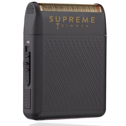 Afeitadora de una Sola Lámina Supreme Trimmer Negro para Barberos, Viajes o Uso Doméstico