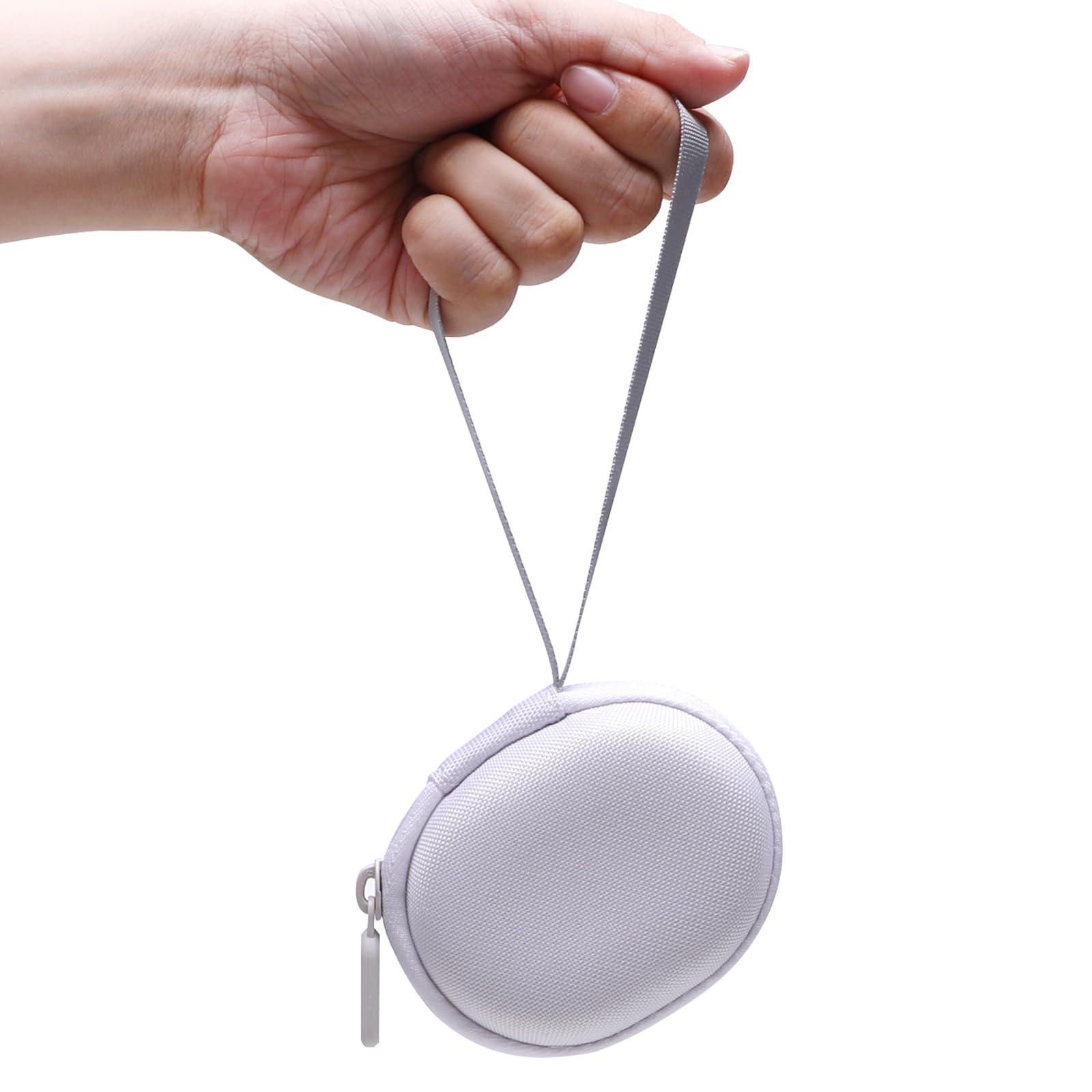 Funda para oxímetro de pulso blanco para Zacurate, Innovo, Vibeat, iHealth, Santamedical, oxímetro de pulso para niños, monitor de saturación de oxígeno en sangre (solo caso)