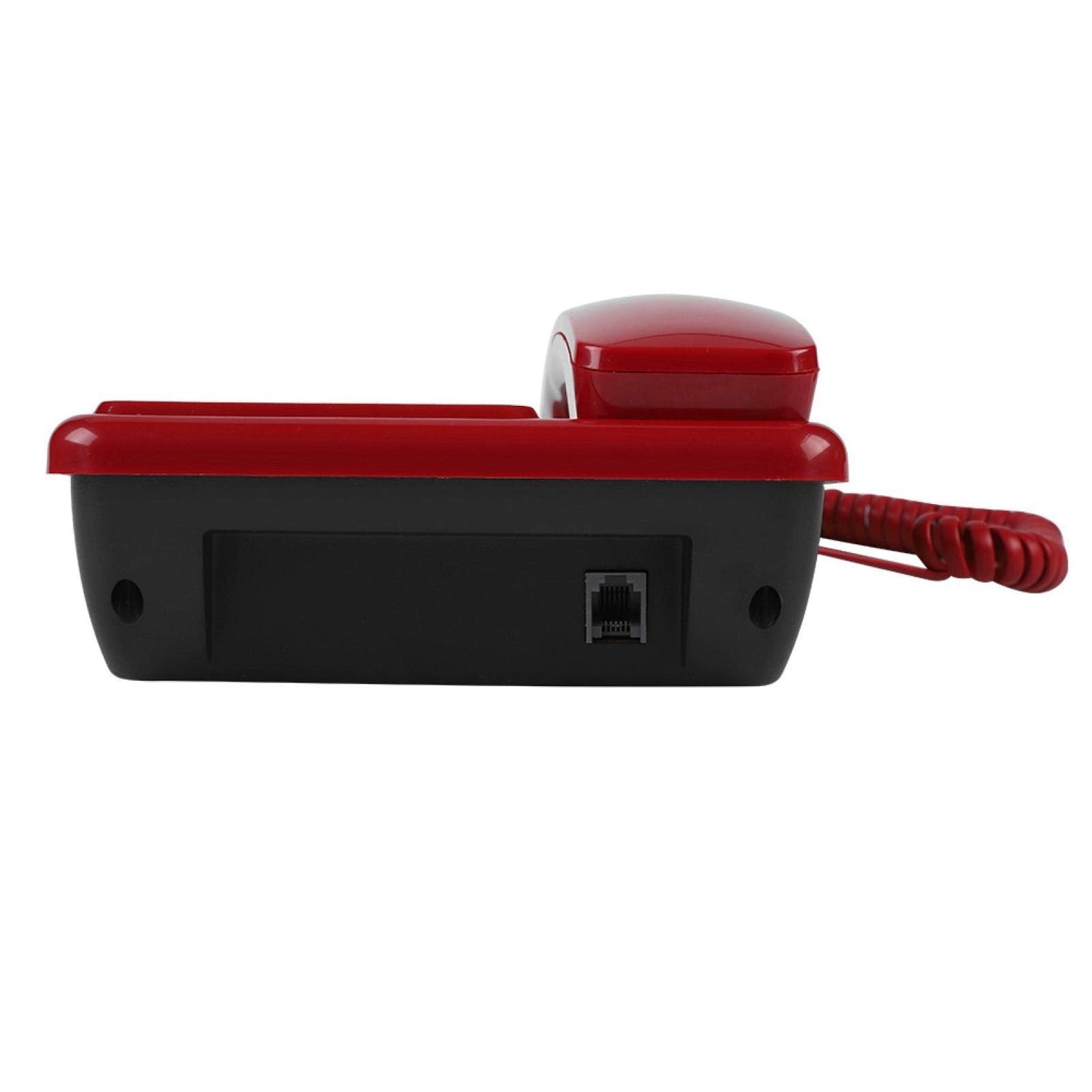 Teléfono con Cable,para Hogar/Hotel/Oficina,Telefono Alámbrico,con Altavoz, Dual FSK/DTMFI,dentificador de Llamadas,Marcación Rapidamente,Función de Almacenamiento de