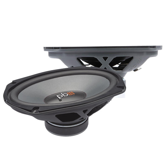 PowerBass OE-690D - Altavoces de 3 vías de 6 x 9 pulgadas, 100 Wrms / 300 Wmax (2 ohmios) - Par
