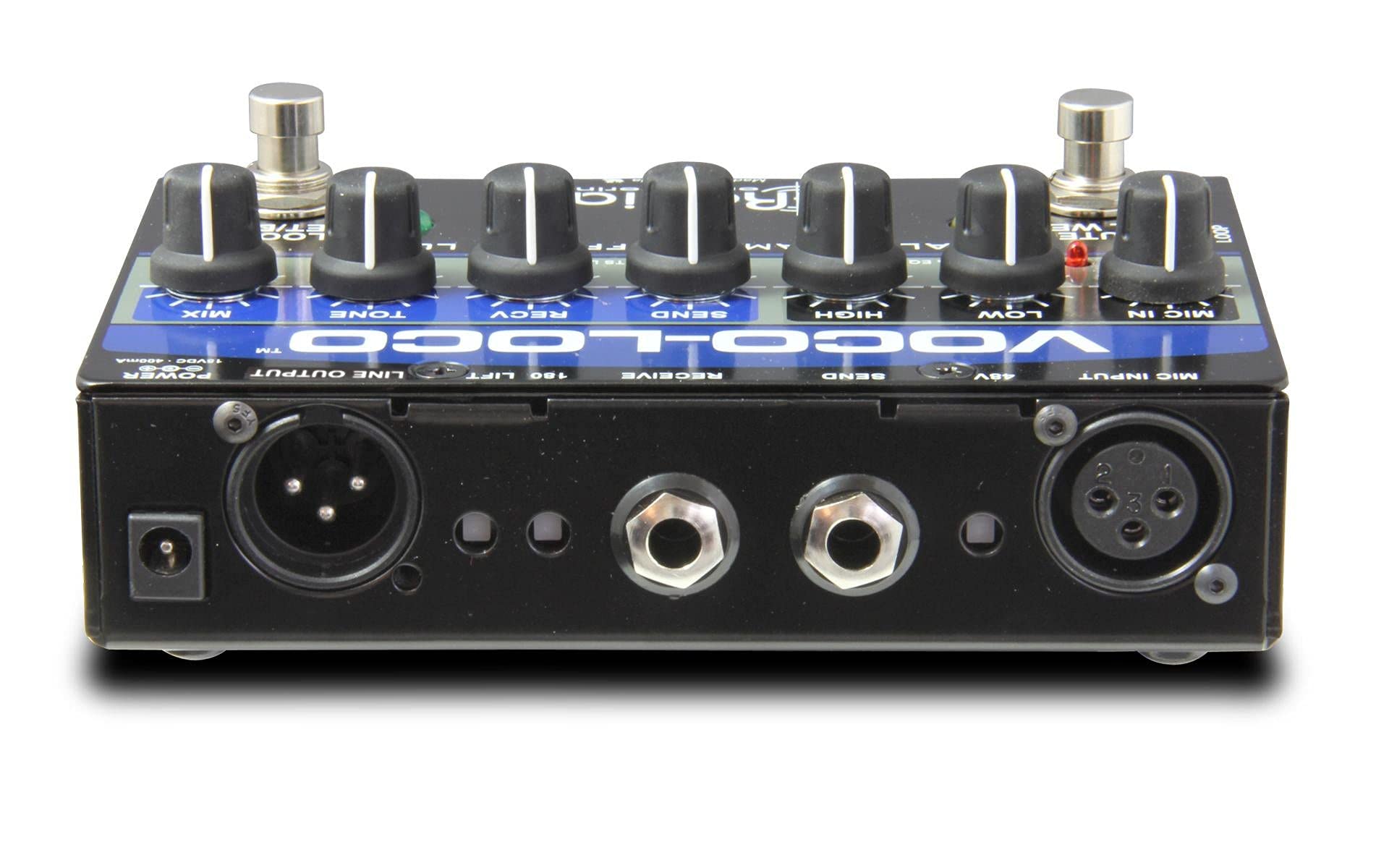 Loop de Efectos para Micrófono Radial Voco Loco para Efectos de Guitarra