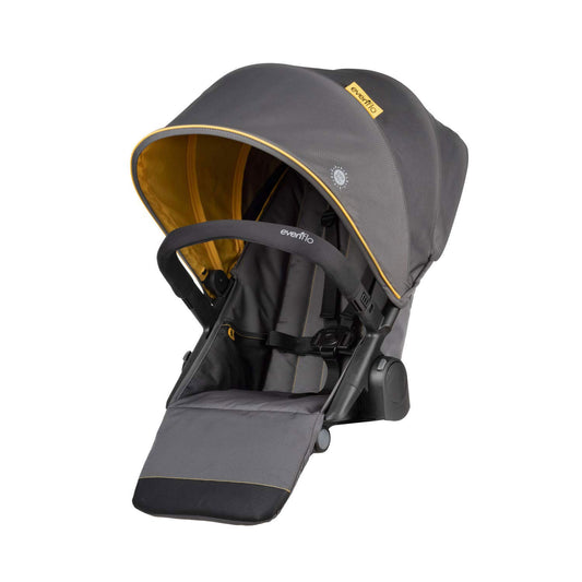 Carrito de Paseo Pivot Xplore Adventurer Gray con Segundo Asiento