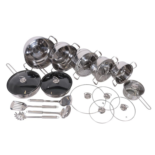 Bateria de Cocina Sofia Inox Acero Inoxidable 18 Piezas