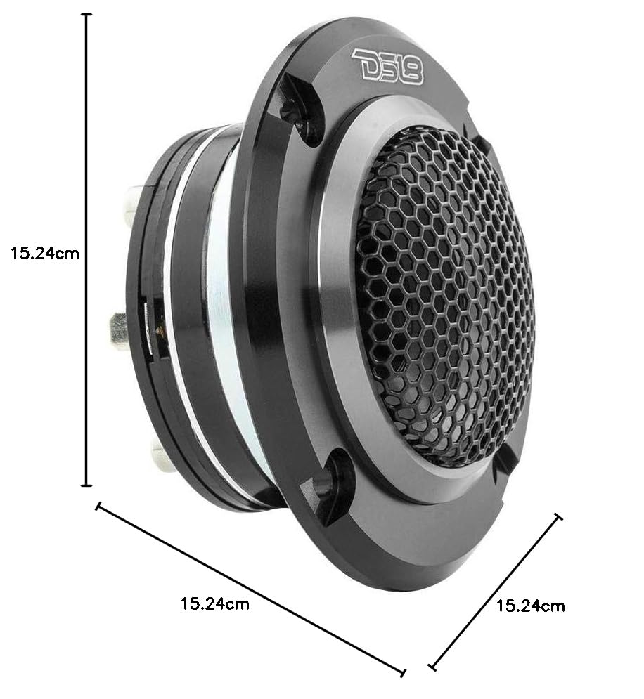Altavoz de Agudos de Neodimio DS18 PRO-TWN4 Rojo con Tweeters Integrados para Audio Profesional
