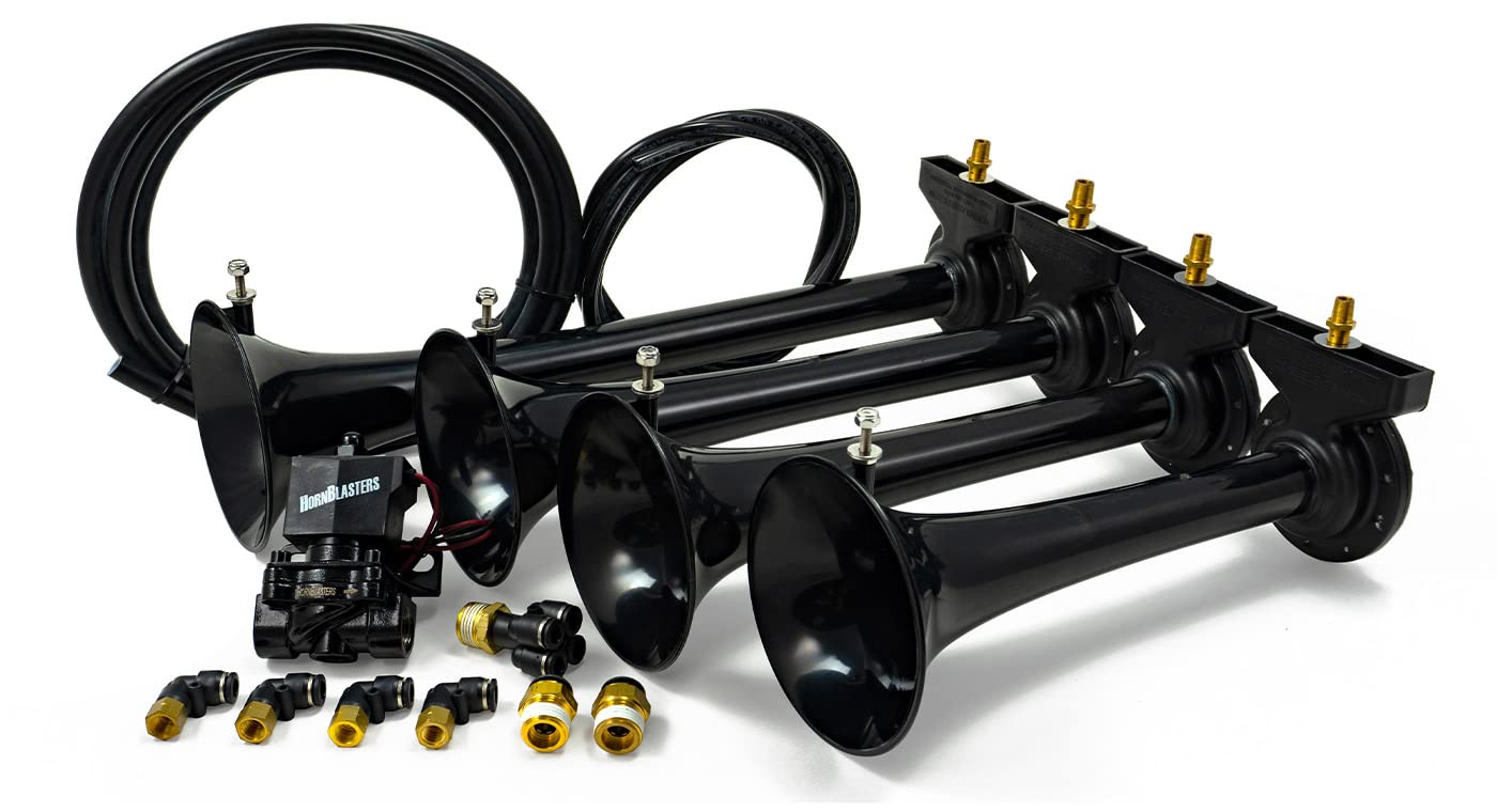HornBlasters Shocker XL - Bocinas hechas en Estados Unidos, 147,7 dB real