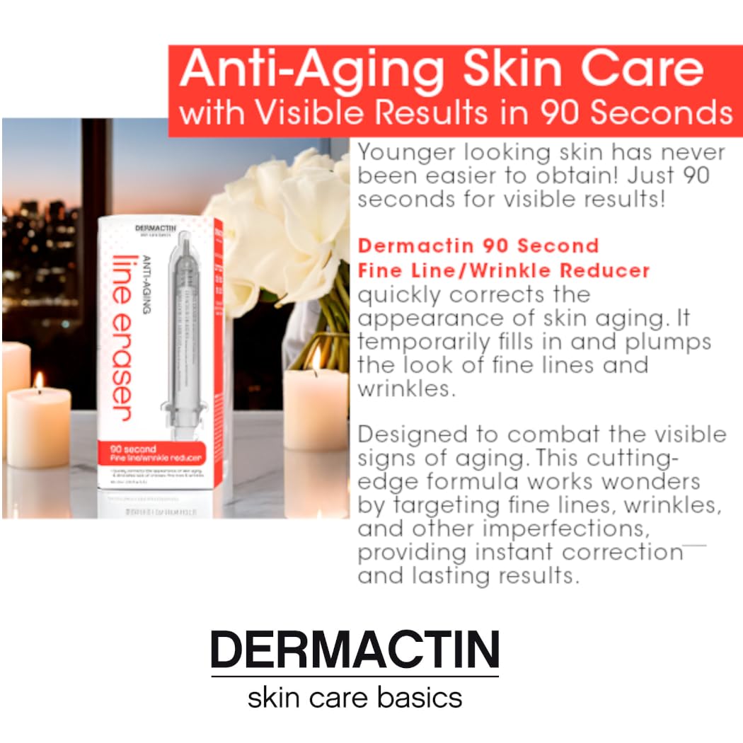 Dermactin-TS Line Eraser 90 Sec Wrinkle Reducer .34 oz.