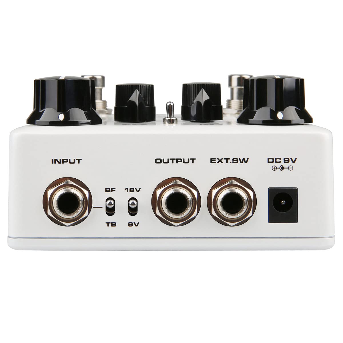 Pedal Overdrive Dual NUX ACE of Tone Tubeman MKII y Morning Star