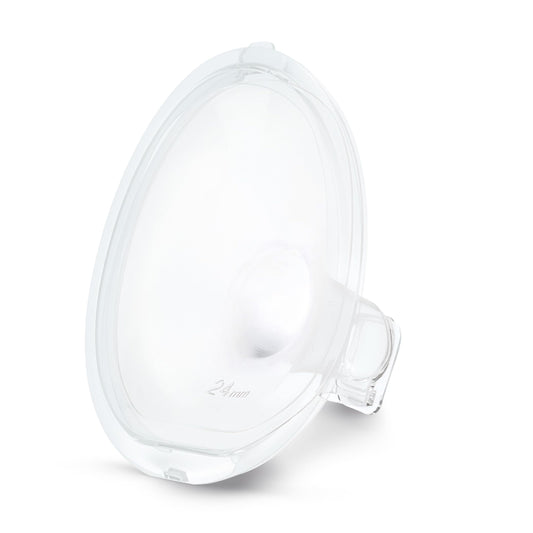 Embudos de Plástico Medela 24 mm para Copas Recolectoras Manos Libres Compatibles con Extractores Eléctricos