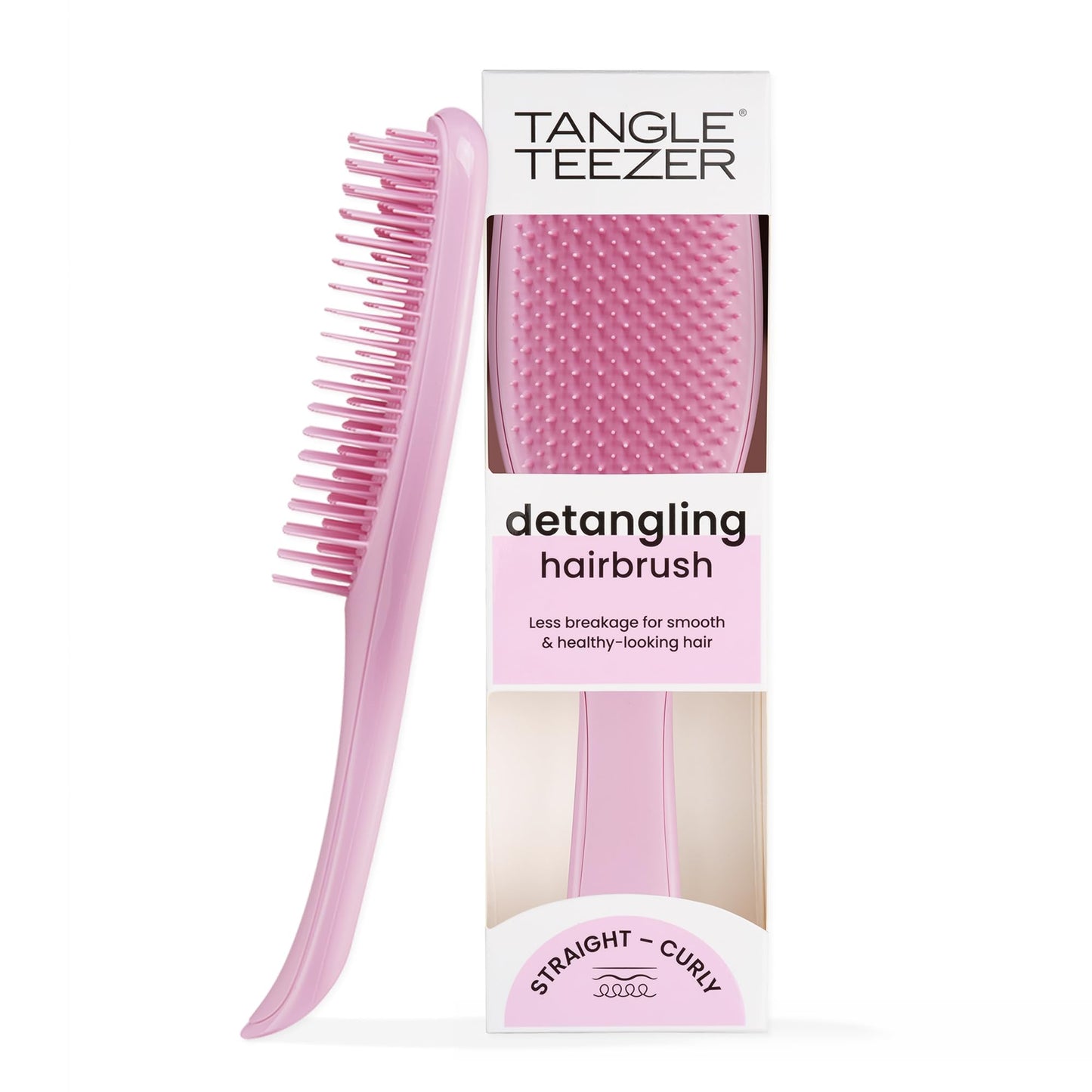 Tangle Teezer El mejor cepillo desenredante para cabello h medo y seco | Para todo tipo de cabello | Elimina nudos y reduce la rotura | Rosebud