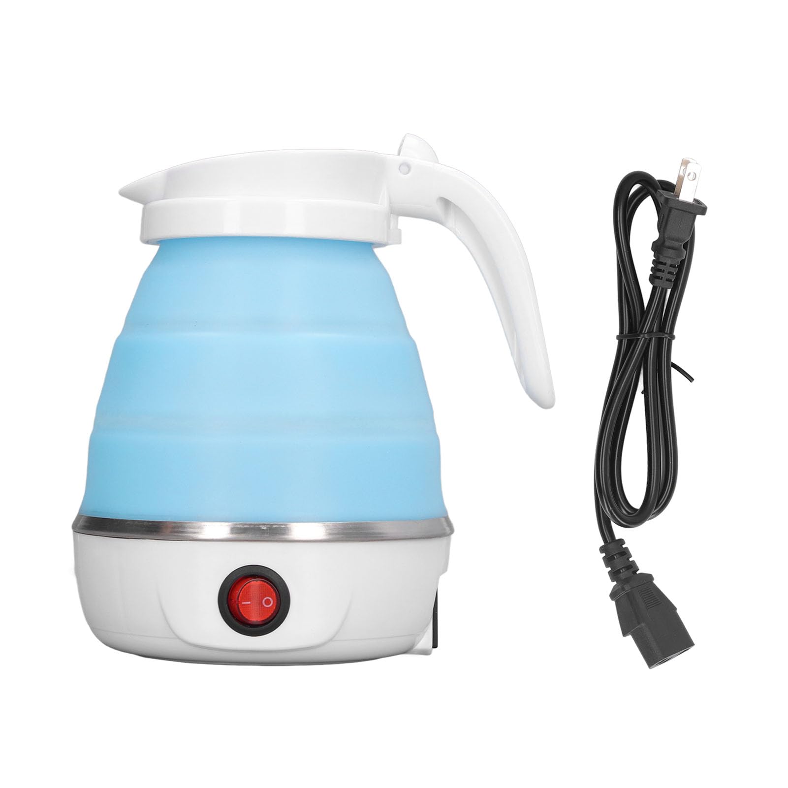 Hervidor Eléctrico de Viaje Plegable Hervidor Eléctrico Plegable de 0.6L (Azul)