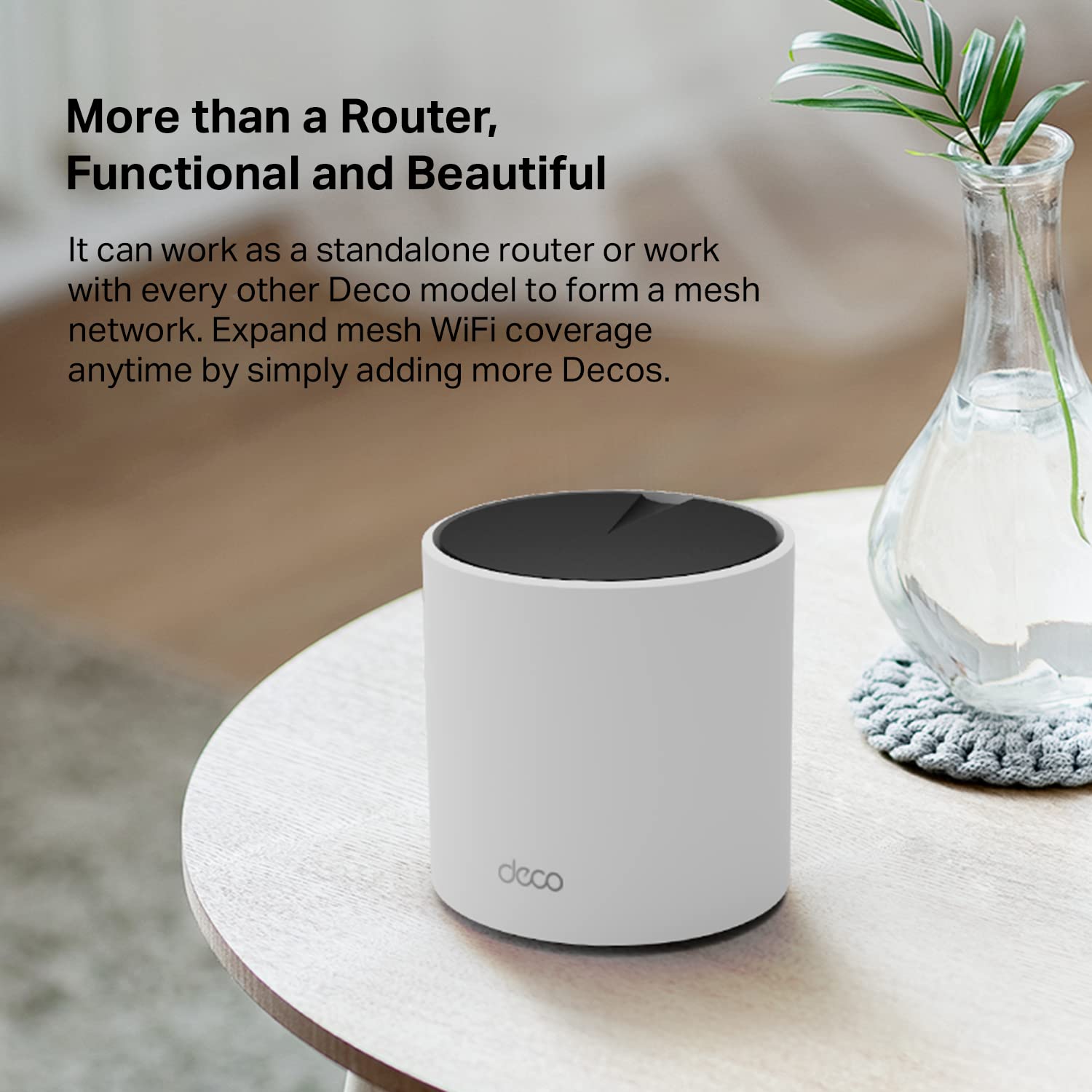 Sistema Mesh WiFi 6 AX3000 TP-Link Deco Blanco con 3 Puertos Gigabit