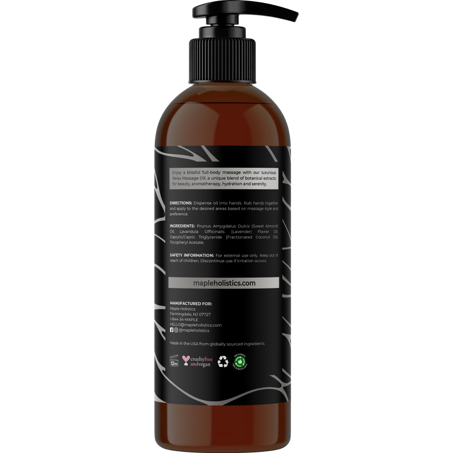 Aceite de Masaje Sensual Aroma Antiarrugas para Hombre y Mujer