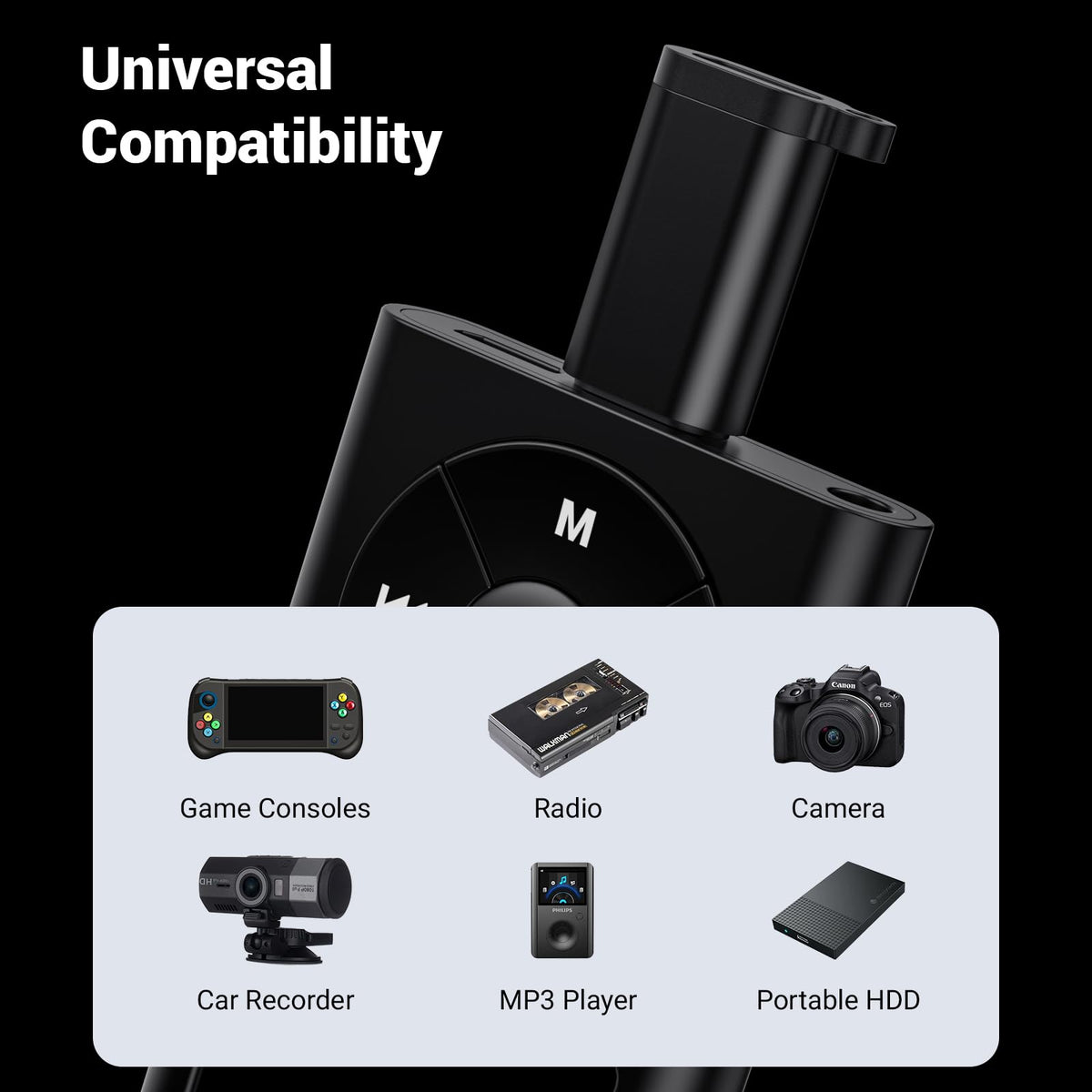 Paquete de Adaptadores USB Compatibles con Carga y Sincronización para GPS, Cámara y MP3