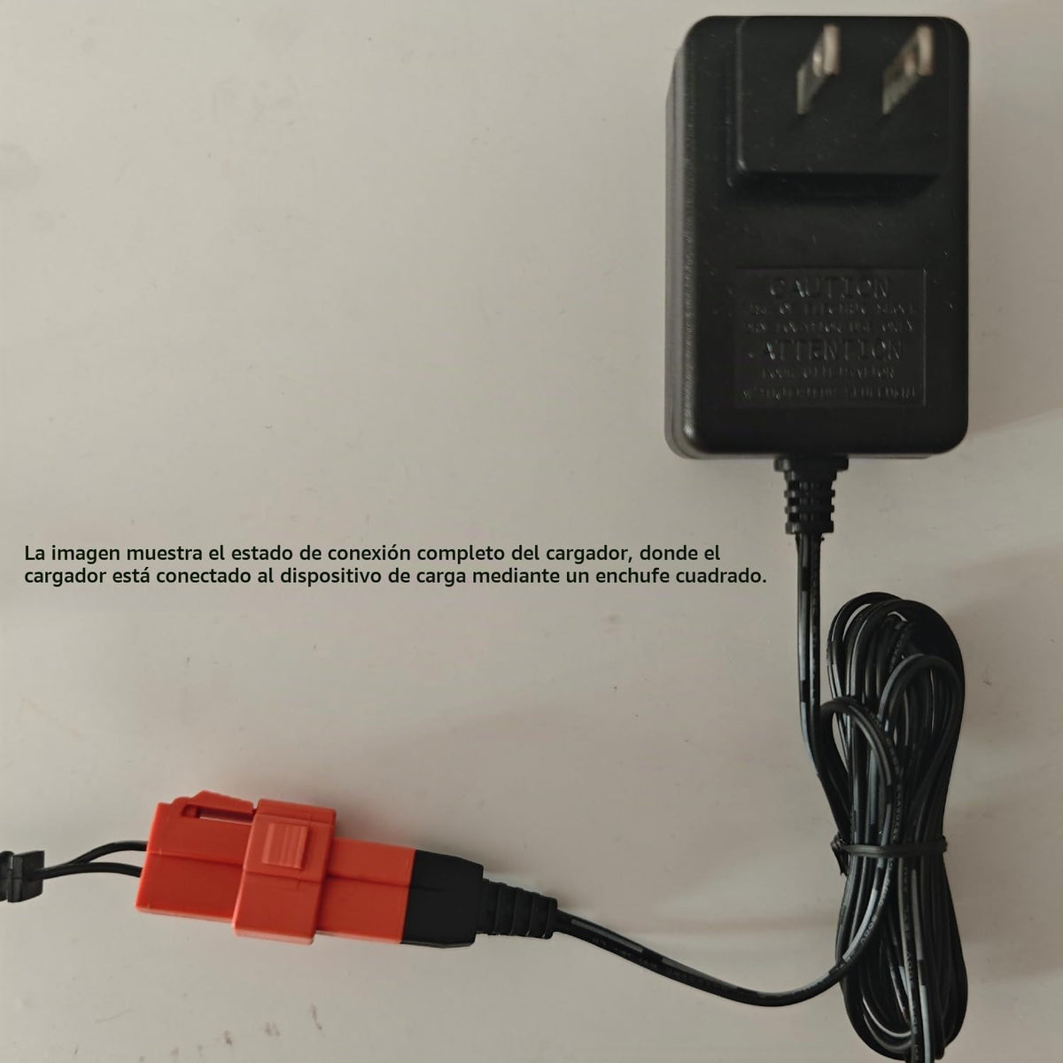 Adaptador de Carga Universal de 12 V BMX X6 Negro para Juguetes y Autos de Montar para Niños
