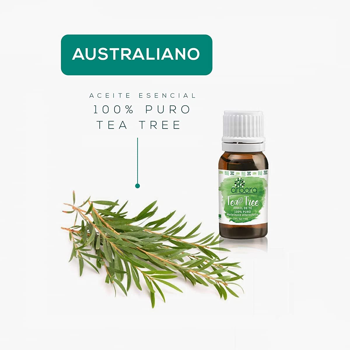 Kit Piel Grasa y Mixta: JABÓN Facial Tea Tree + TÓNICO Facial Tea Tree + ACEITE ESENCIAL de Tea Tree. La combinación Ideal para dejar la piel limpi