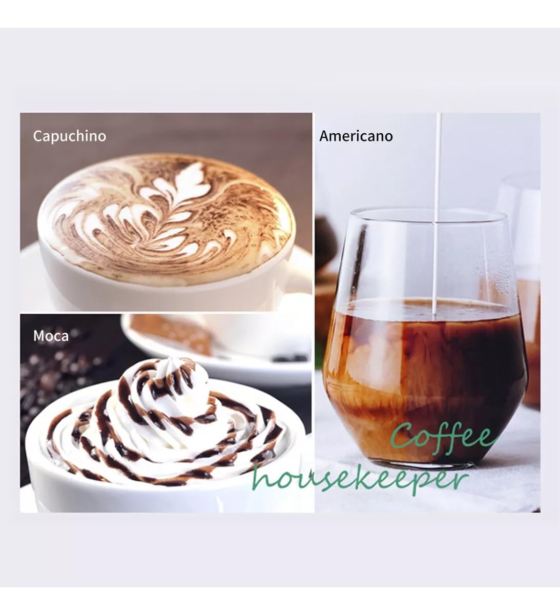 Gemilai Cafetera Espresso 15 Bar con Espumador de Leche, Máquina de Café Multifuncional con Control de Un Solo Toque y Sistema de Calentamiento Rápido, Ideal para Espresso, Capuchino y Más G3605