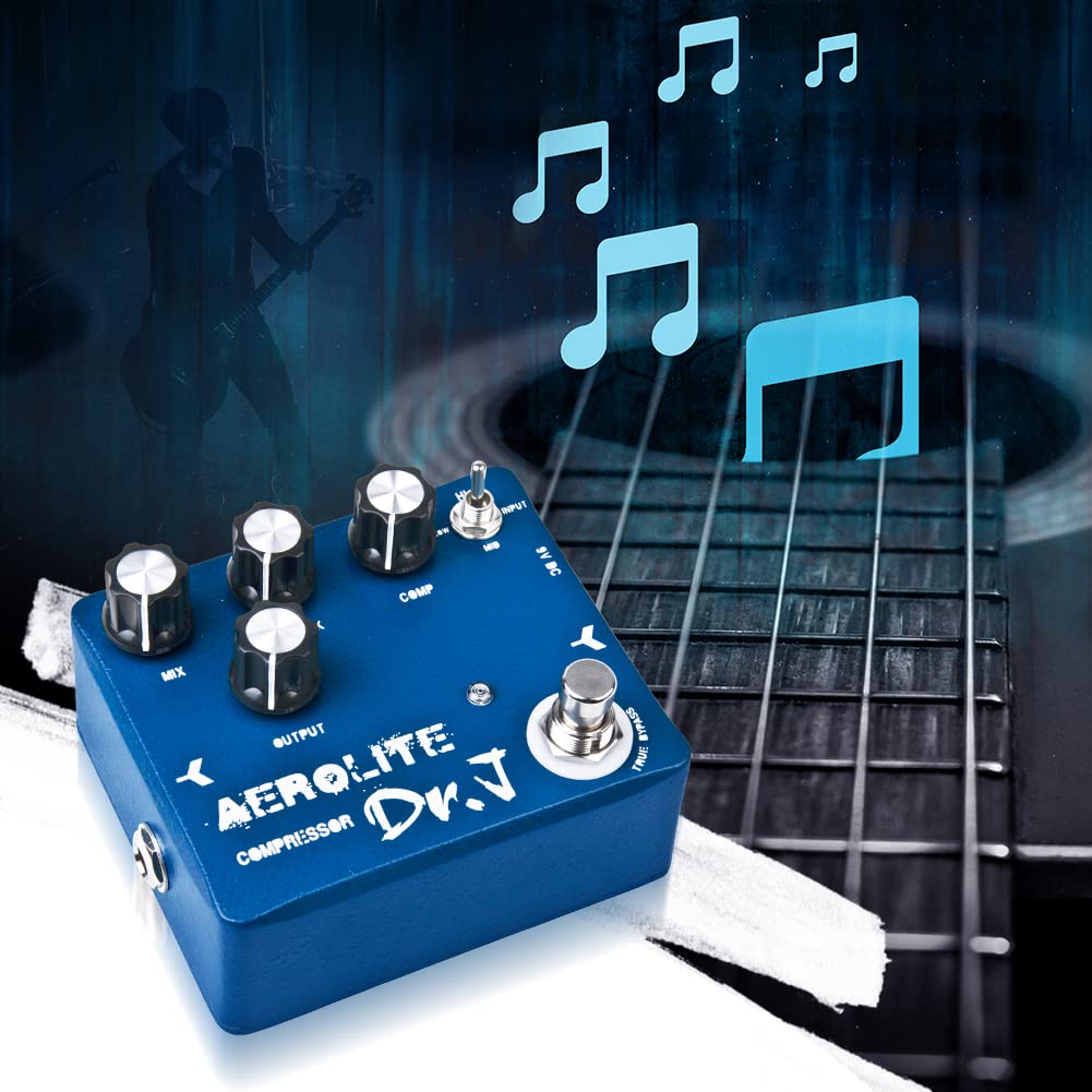 Pedal de Compresor JOYO Edición de Gama Alta Dr.J Series D55 para Guitarra Eléctrica