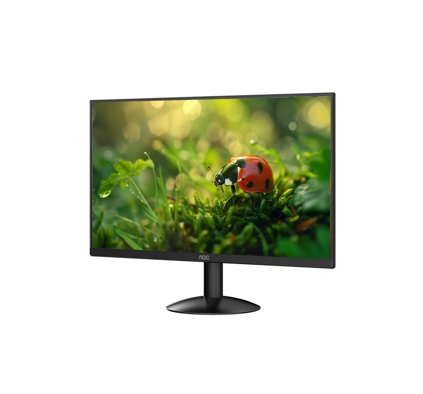 AOC Monitor Led 24B30H2, 23.8 Pulgadas, 1920x1080, Full HD 1080p, 100Hz, IPS, Negro