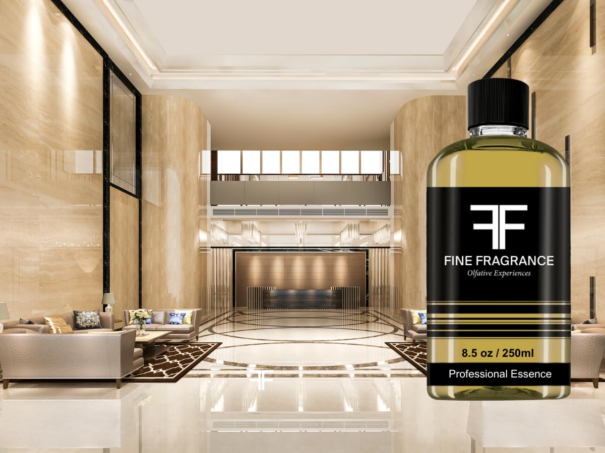 Fine Fragrance, Esencia para difusor aroma Jazmín, 250ml, ultra concentrada para uso exclusivo en difusores profesionales y aromaterapia