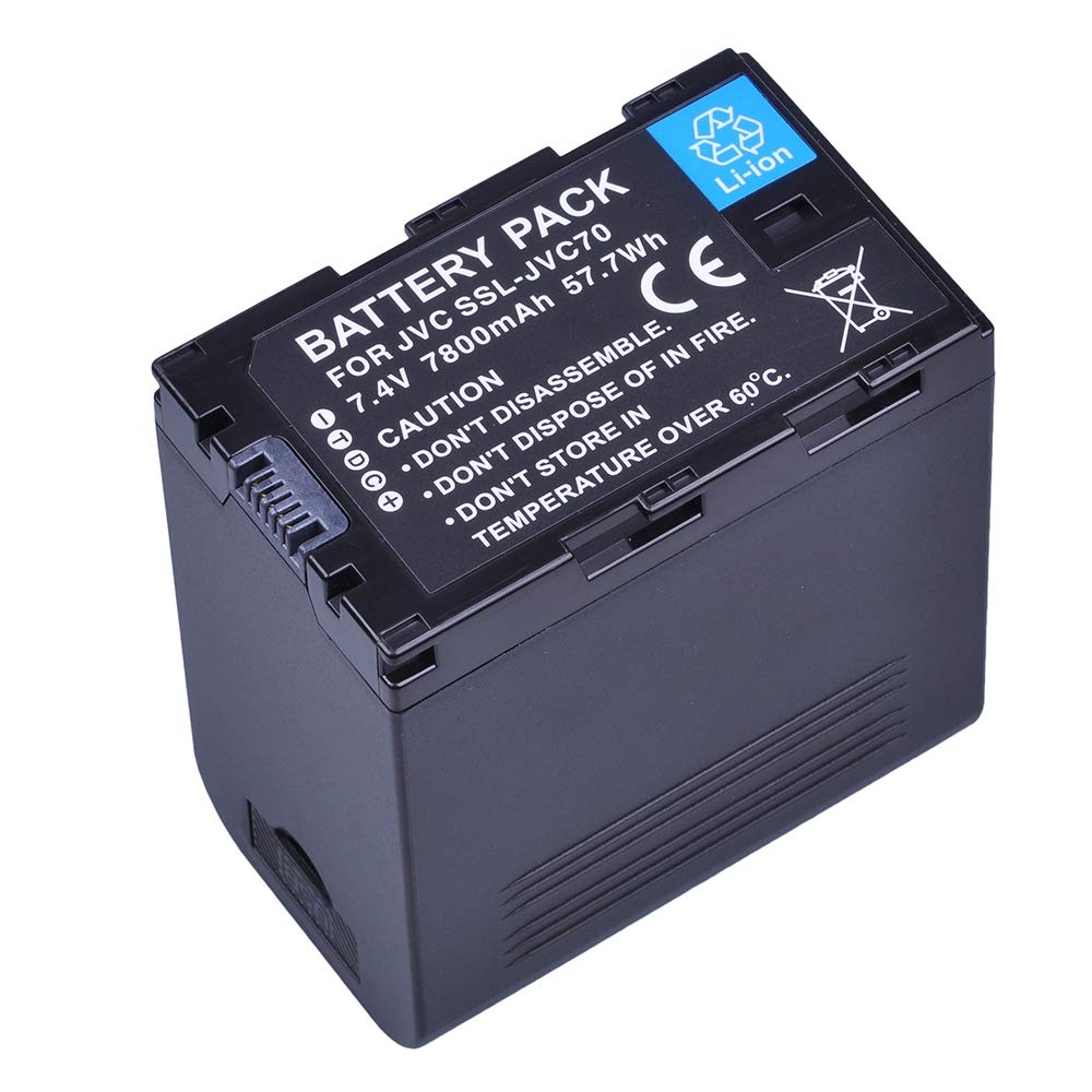 Pilas de Repuesto PowerTrust SSL-JVC70 JVC70 para Videocámara JVC