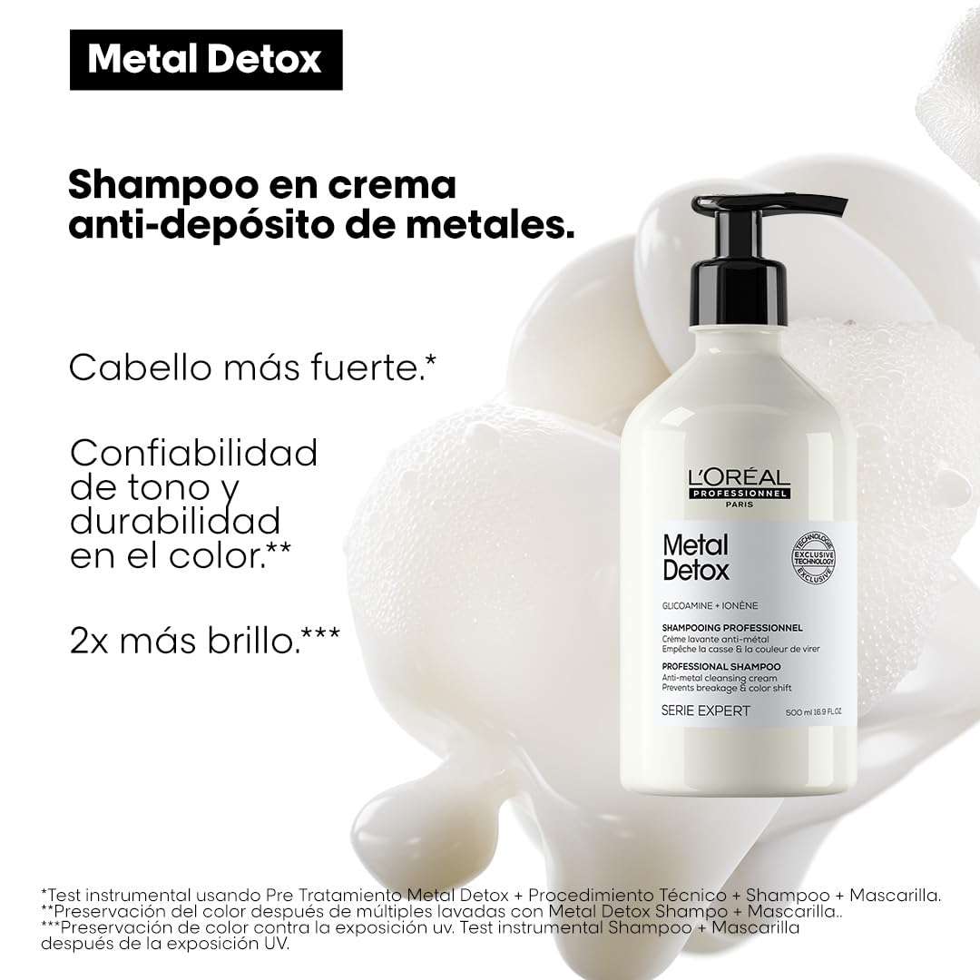 L'Oréal Professionnel Metal Detox Shampoo Anti-Metales 500ml