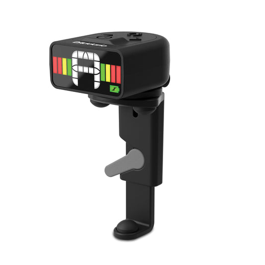 Afinador de viola recargable D'Addario - Afinador de clip para violas - Pantalla a todo color - Afinación rápida y precisa