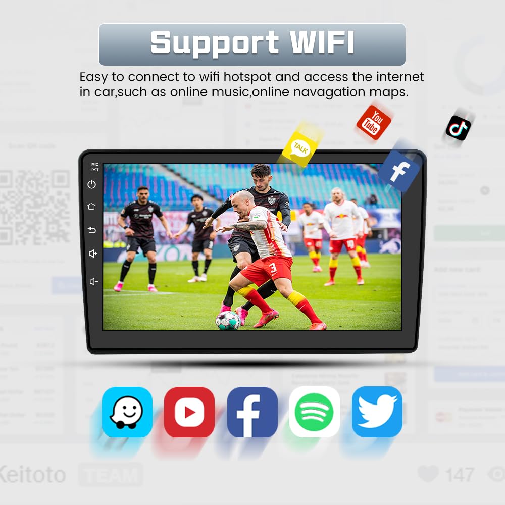 Radio estéreo de coche para Jeep Wrangler JK 2007-2018 Dodge Ram Android 13 con inalámbrico CarPlay Android Auto
