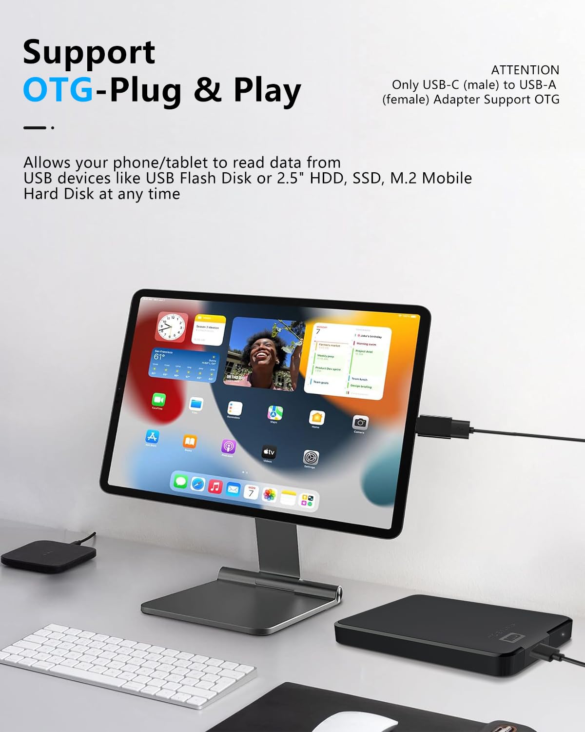 Adaptador USB a USB C ShineeKee Plata Paquete de 8 con Transferencia de Alta Velocidad y Carga Rápida