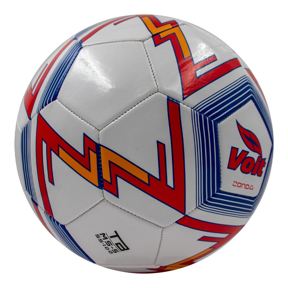 Balón de Fútbol Soccer Voit Zonda S100 Azul Rojo Verde