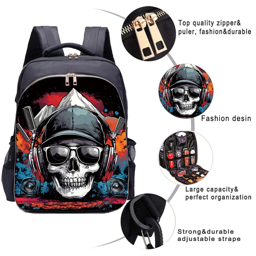 Bolsas grandes para peluqueros y suministros de maquillaje, mochila organizadora para peluqueros, bolsa de herramientas de viaje para hombres