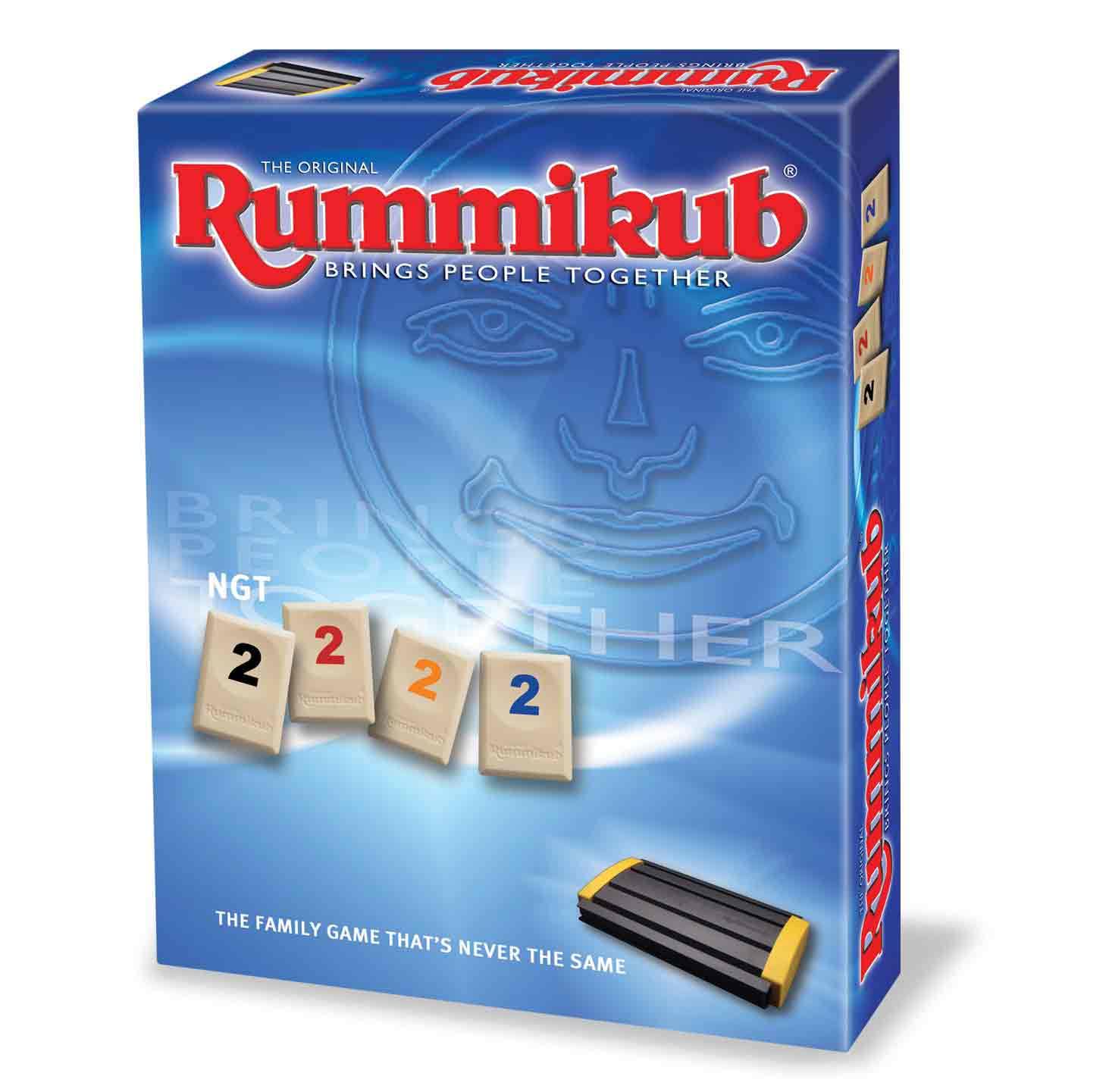 Juego de Estrategia Rummikub Original NTG Portátil para Toda la Familia