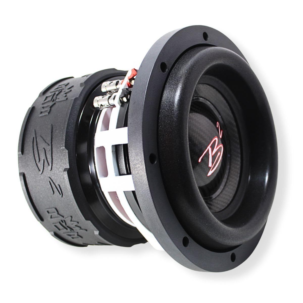 B2 Audio Rampage 8 V3 8" Dual 1-Ohm 2" Bobina de voz 1000 W RMS Subwoofer