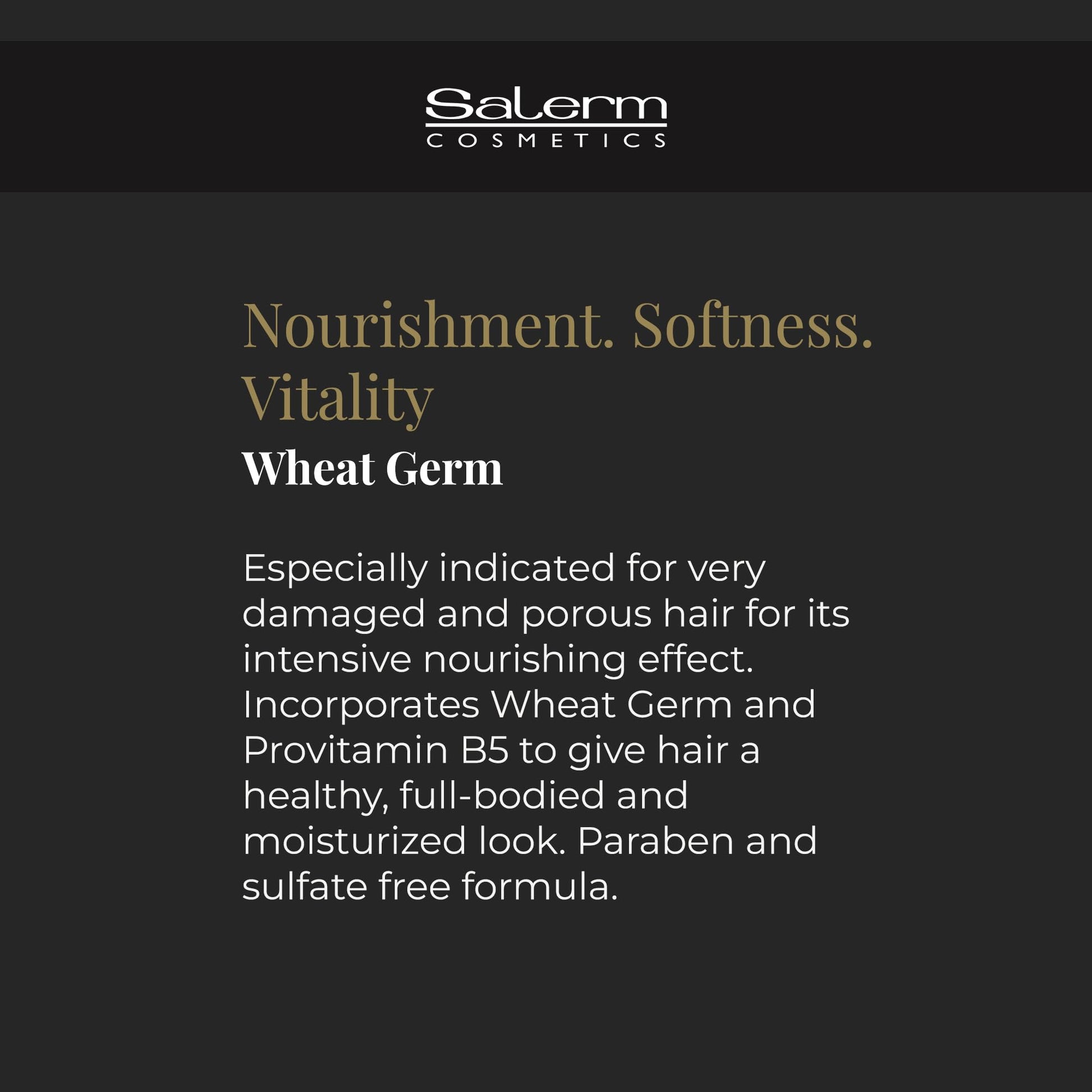 Mascarilla Capilar Salerm Germen de Trigo 6.74 oz