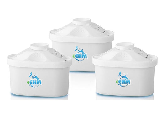 Cartucho de Filtro de Repuesto EHM Azul para Ionizador de Agua Mineral Alcalina 3.5L
