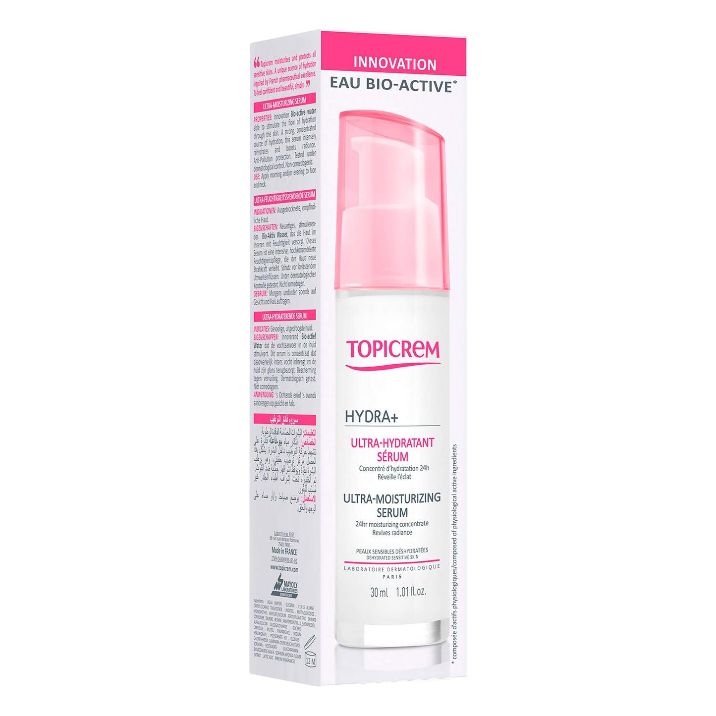 TOPICREM HYDRA+ Serum ultra- hidratante fresco y ligero pieles sensibles y deshidratadas - 30 ml