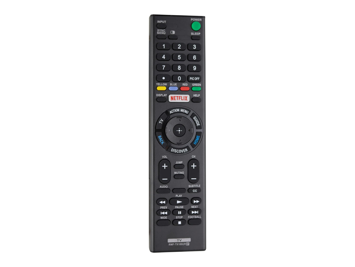 Control Remoto Sony RMF-TX100U Smart TV con botón para Netflix y Google Play…