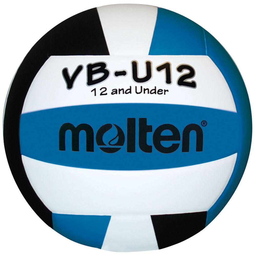Voleibol Molten Aqua Negro Blanco Ligero 12 & Under