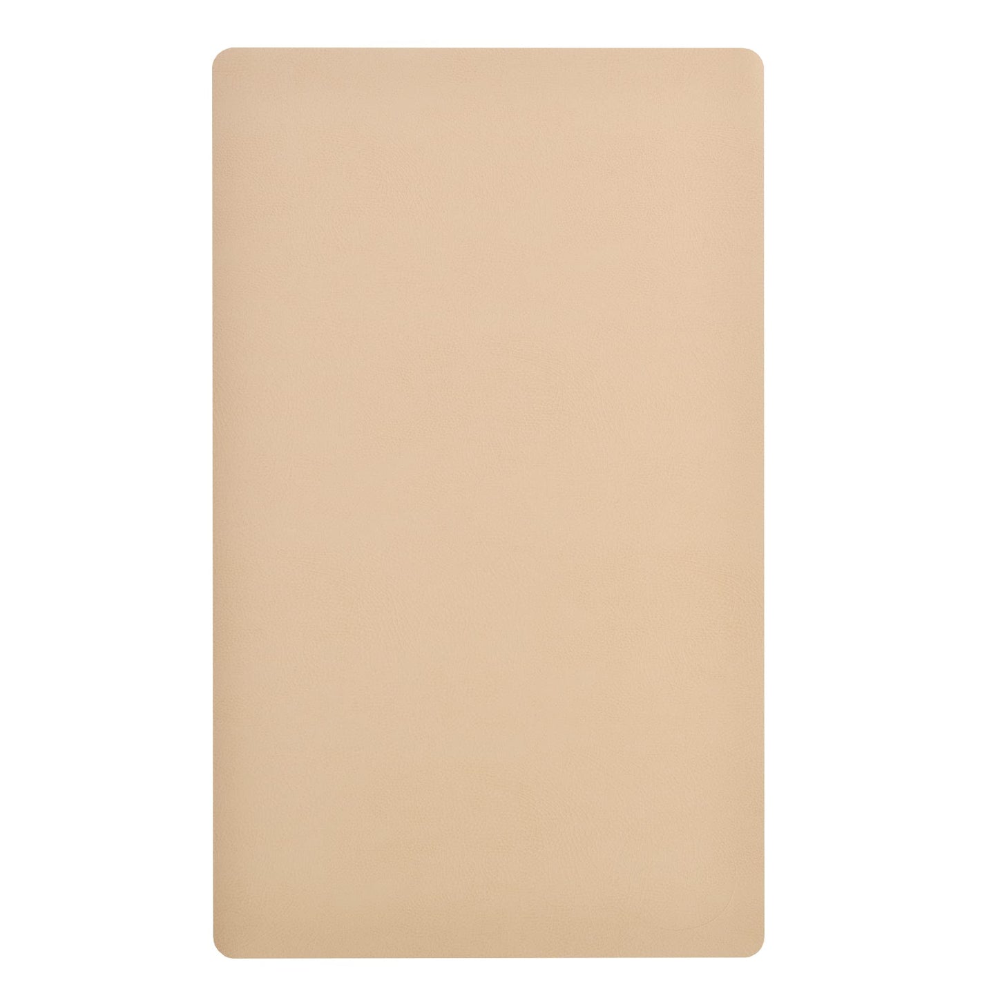 Leather Baby Diaper Changing Mat - Portable, Wipeable & Reusable Pad Liner - Large Size - Premium Quality by Cairn Co.