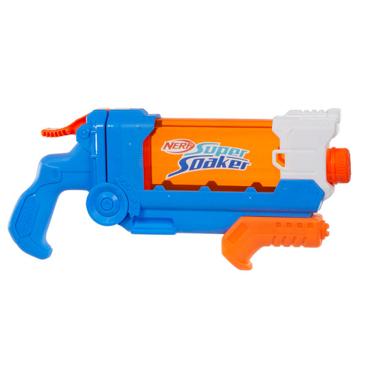 Lanzador de Agua Hasbro Nerf Flip Fill Azul con 5 Formas de Rociar y Tanque de 887 ml para Niños y Niñas