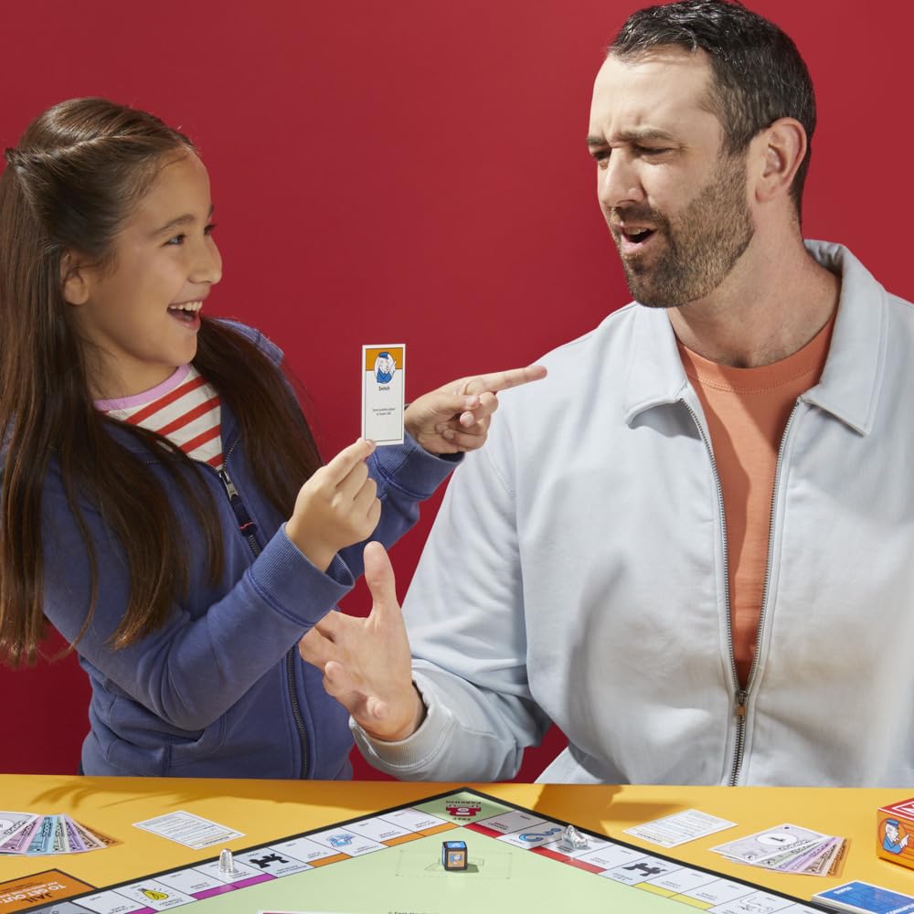 Hasbro Gaming Juego de Mesa Monopoly EXPANSIÓN Ve a la cárcel, Añade al clásico Juego Monopoly, Juegos Familiares, Edad 8+, 40 Minutos.