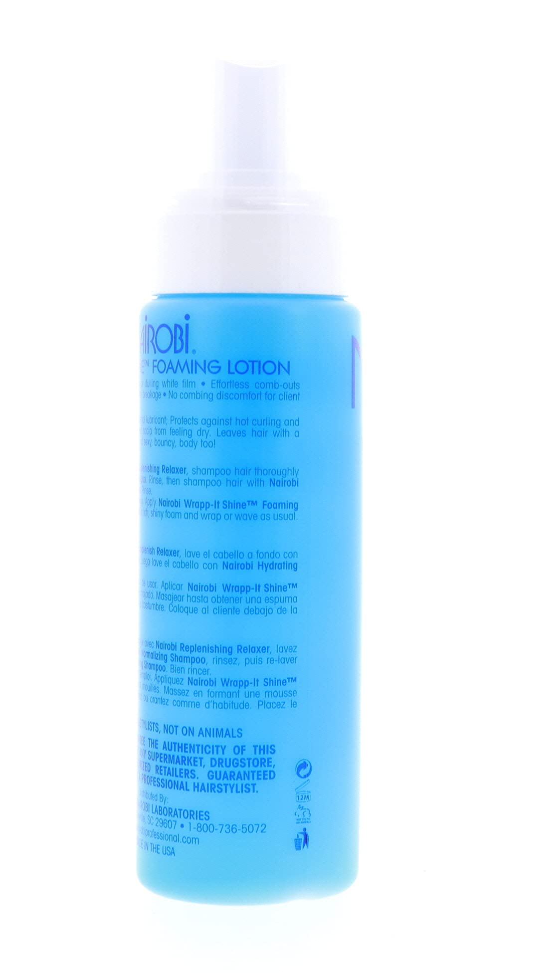 NAIROBI Wrapp-it Shine Liquid Spray, 8 Oz