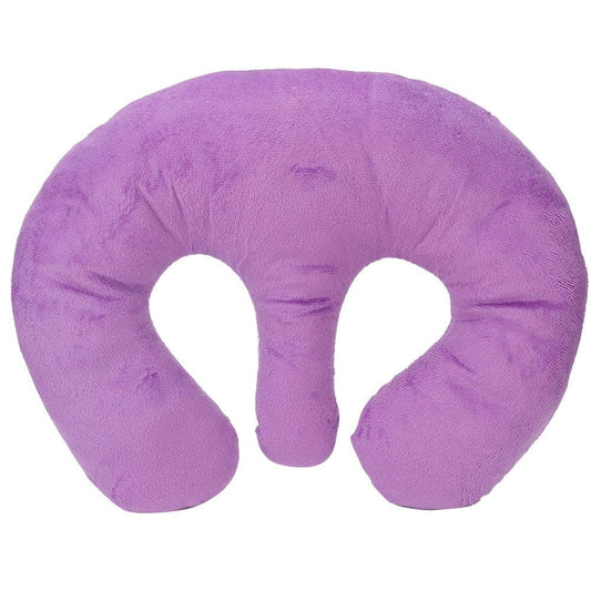 Cojín de almohada de seno, salón de belleza Almohada de soporte de seno SPA Cojín de almohada de pecho de masaje Cojín Prevención de arrugas y soporte de seno Almohadilla de Soporte Suave (Púrpura)