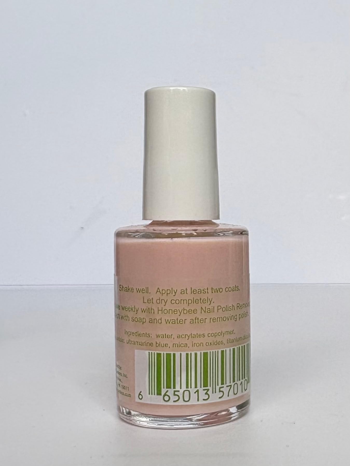 Honeybee Gardens Nail Enamel Whisper 0.50 Ounces by HoneyBee Gardens
