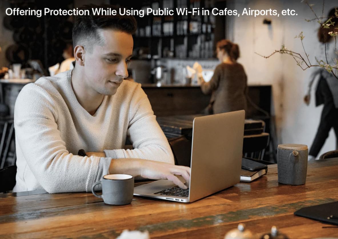 Deeper Connect Air Enrutador VPN inalámbrico de viaje de tamaño bolsillo portátil Wireguard OpenVPN DPN WiFi Router
