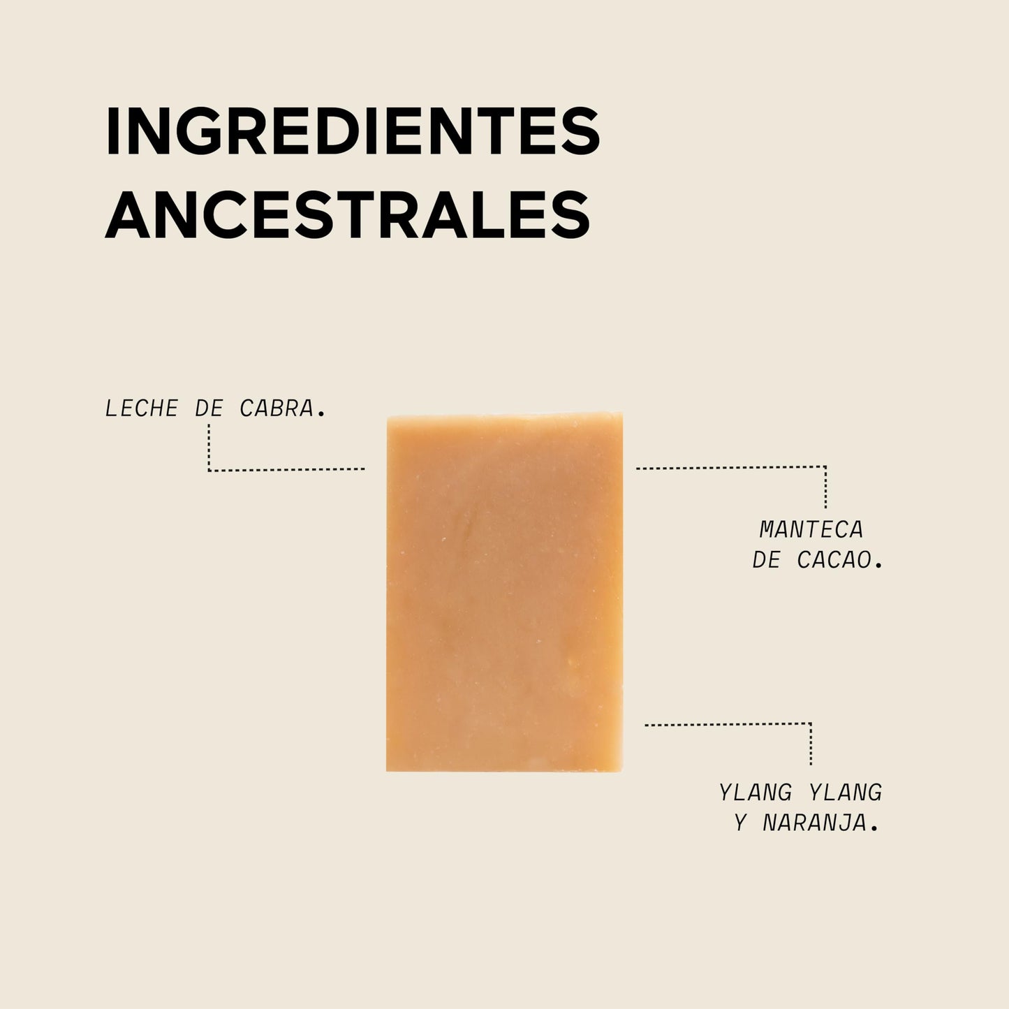 AHAL Jabón Facial en Barra Leche de Cabra Limpieza Profunda 80 g