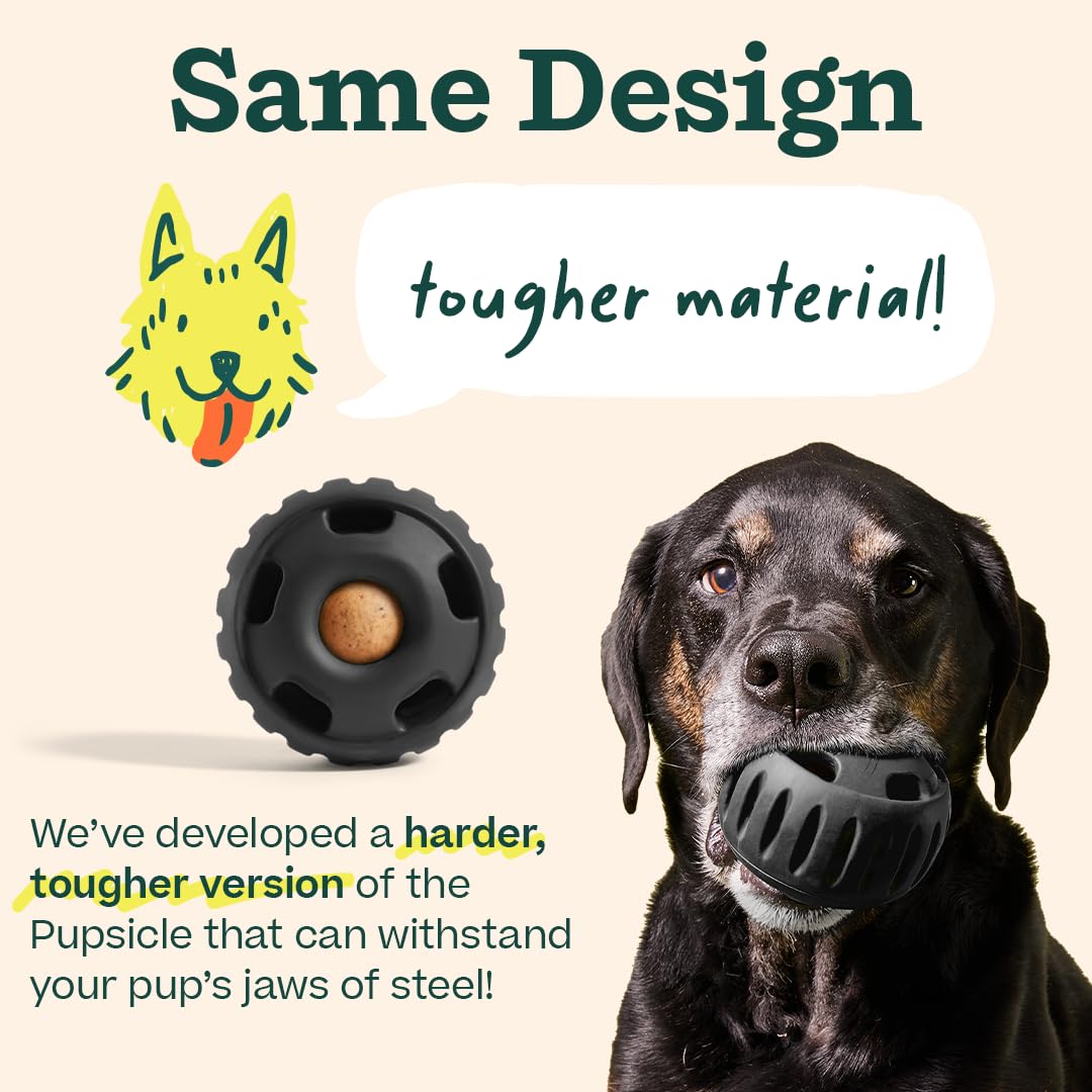 Juguete Duradero WOOF Power Chewer Pupsicle Azul para Masticadores Agresivos Pequeños