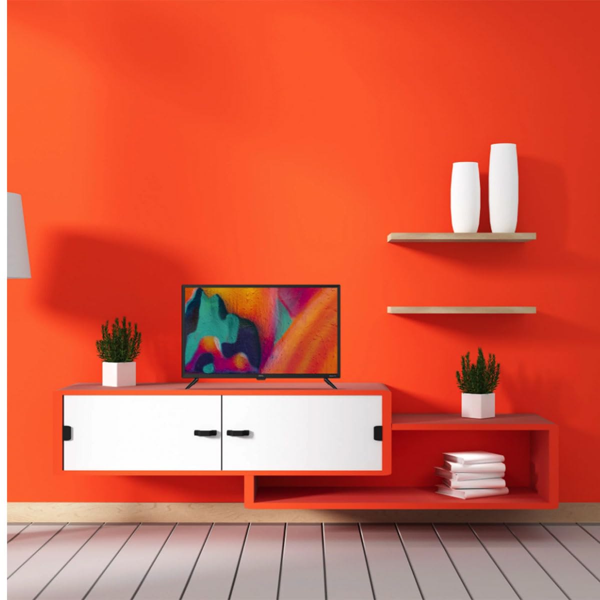 onn Televisión de 50" Serie 4 LED 4K 2160P UHD Smart TV HDR HDMI USB 60Hz Frecuencia de actualización Compatible con Alexa y Google Assistant + Soporte de Pared 100012585 (Reacondicionado)