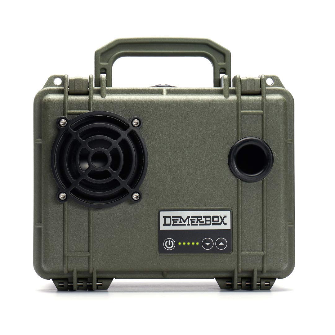 Altavoces Bluetooth DemerBox Impermeables Portátiles para Exteriores Resistentes con Sonido Fuerte y Duración de Batería de más de 40 Horas