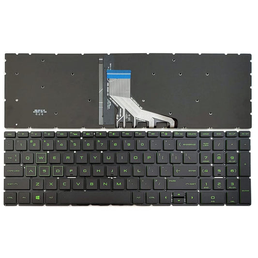 Teclado de Repuesto HP Pavilion Gaming 15-CX Negro Retroiluminado