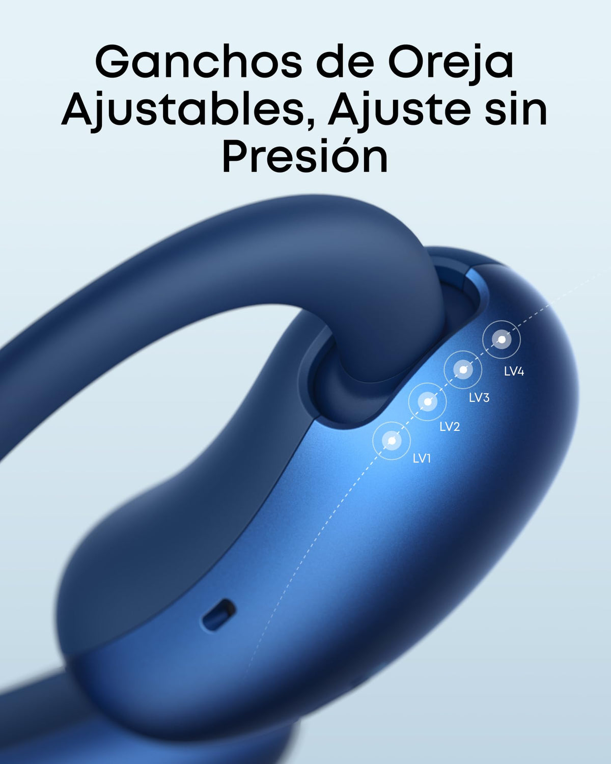 Audífonos de Oído Abierto Soundcore Anker Azul AeroFit 2
